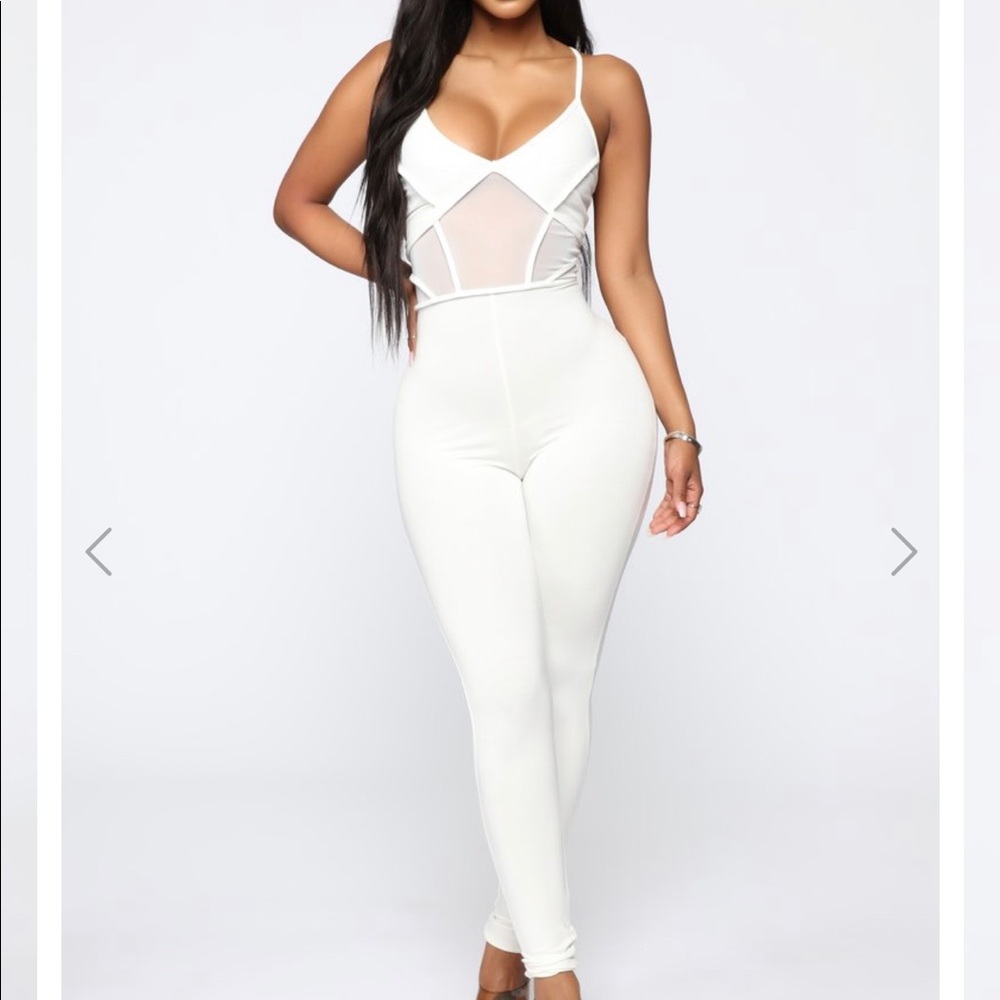 White Jumpsuit